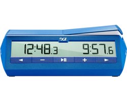 DGT 1500 digitale schaakklok blauw