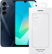 Zwart + Clear Case