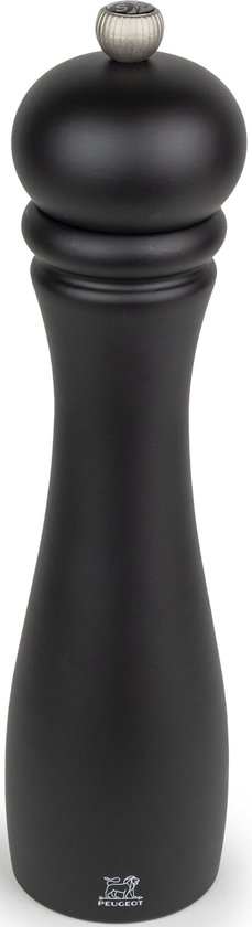 Peugeot Checkmate - Moulin à sel - 25 cm - Zwart - Bois