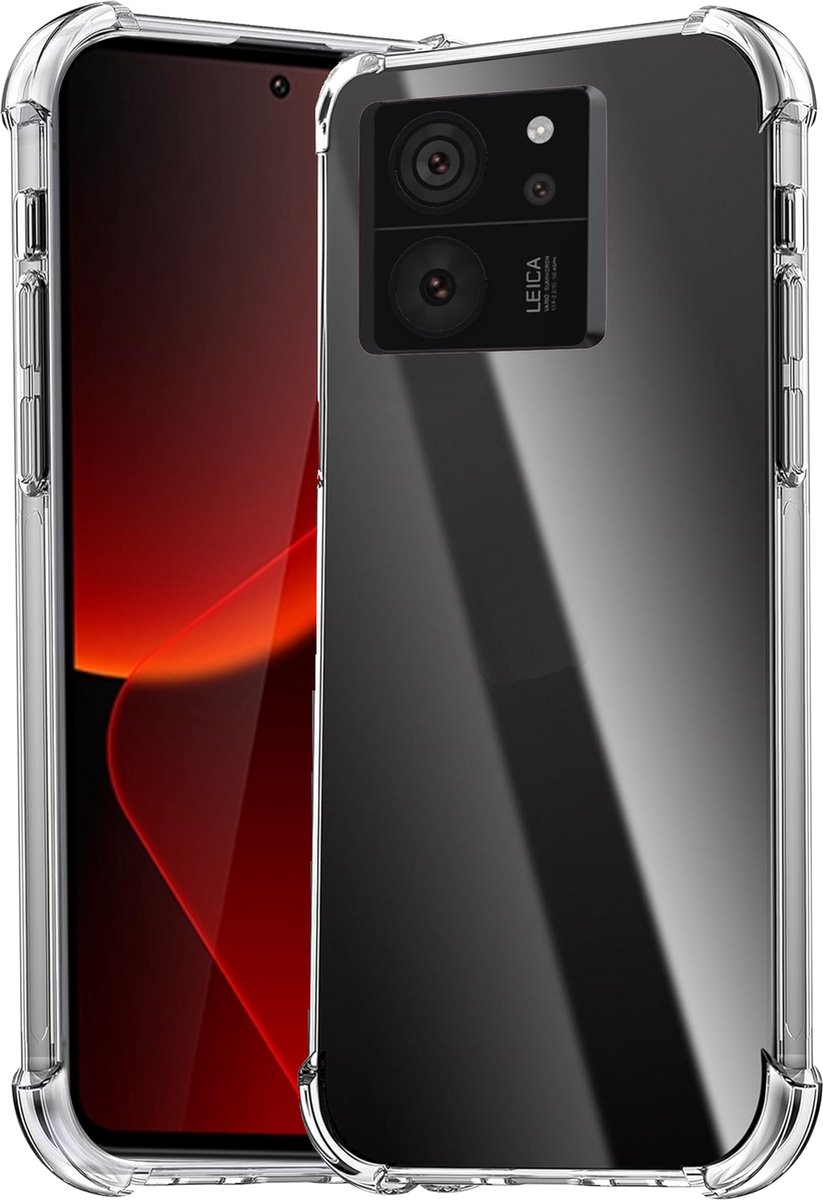 Hoesje geschikt voor Xiaomi Redmi 13T / 13T Pro - Shockproof Transparant Back Cover Case
