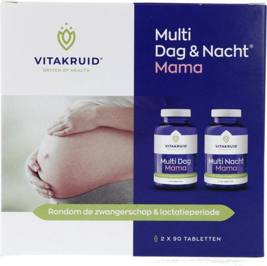 VitaKruid Multi Dag & Nacht Mama 180 tabletten