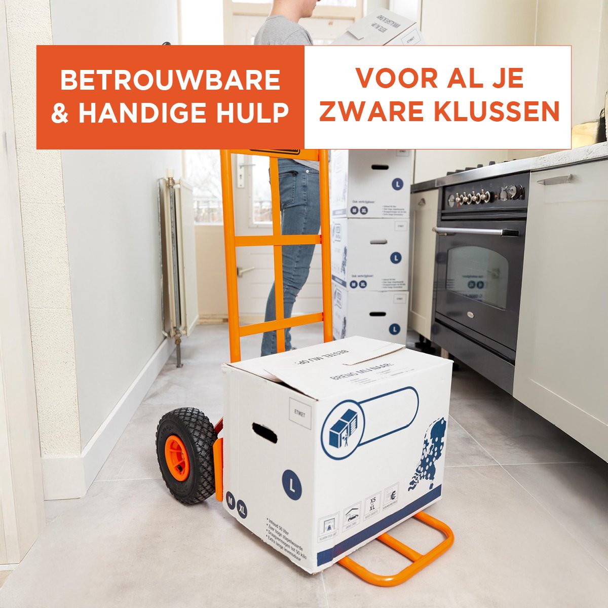 Decker Platformwagen inklapbaar - BXWT-H303 tot 80kg