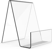 Boekensteun - Transparant - Boekensteunen - Boekhouder - Boekenstandaard - Acryl - 75*90*105mm
