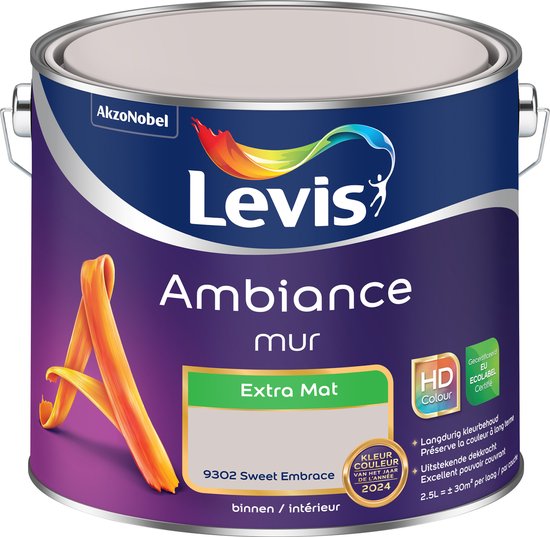 Levis Ambiance Mur Extra Tapis - 2,5L - 12m²