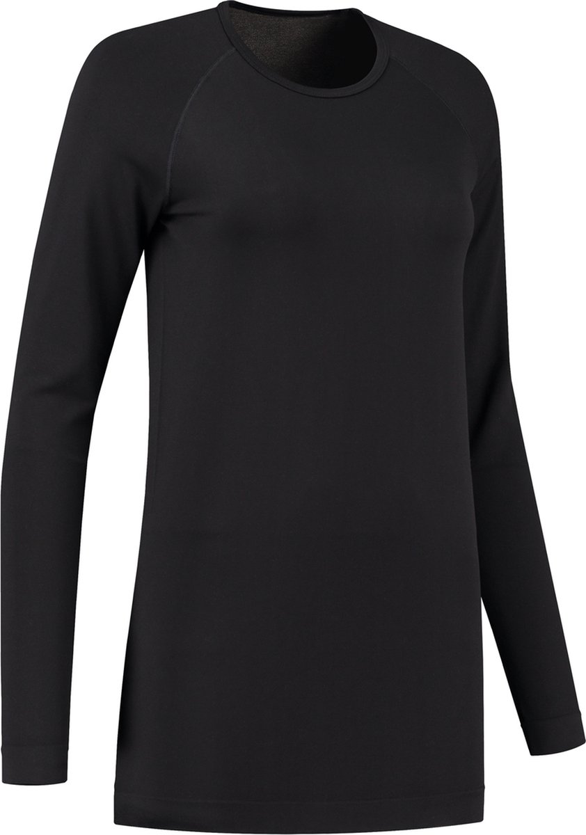 Skafit thermo shirt met zilvergaren maat XL – zwart – reflecteert lichaamswarmte – verbetert de doorbloeding – antibacterieel – extra lengte – platte naden