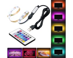 YONO Led Strip met Afstandsbediening - Usb A - RGB Verlichting - TV - 3 Meter