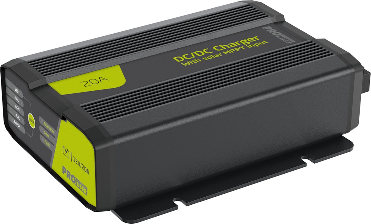 Pro User DCDC20 laadbooster 20A met MPPT functie