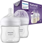 Bol.com Philips Avent - Babyfles - Natural Response - 2 stuks - 125ml aanbieding