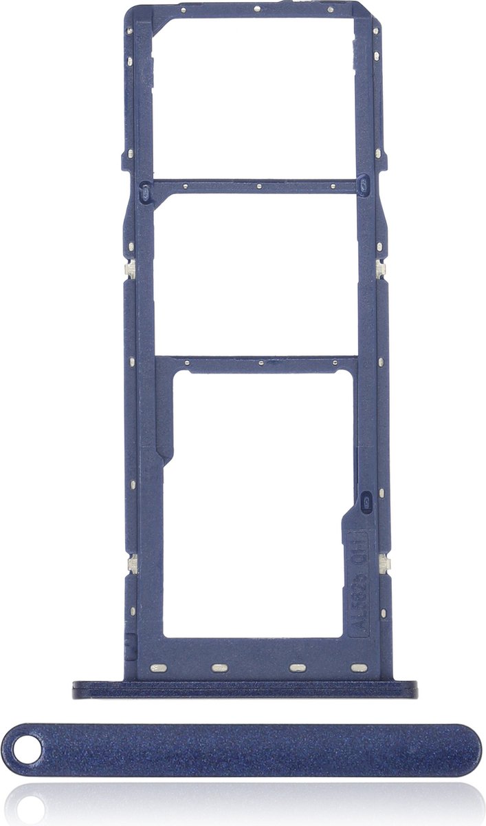 For Samsung Galaxy A03s (A037G) Dual Sim Card Tray (Blue)