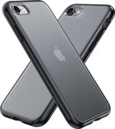 IYUPP iPhone 7/8 / SE 2020 Bumper Boîtier Zwart x Zwart mat anti - choc