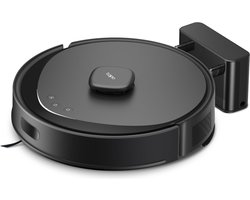 TP-Link Tapo RV30 Max Robotstofzuiger met dweilfunctie - 5300 Pa Hyperzuigkracht - LiDAR+IMU Dual-navigatie - Vacuüm & Dweil met Tapo IQ+ Smart Cleaning- Zwart