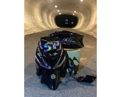 Zip Sp Stickerset - Zip Stickerset - Zip SP - Piaggio Zip - Speciale kleur - White Rainbow - Scooterstickers