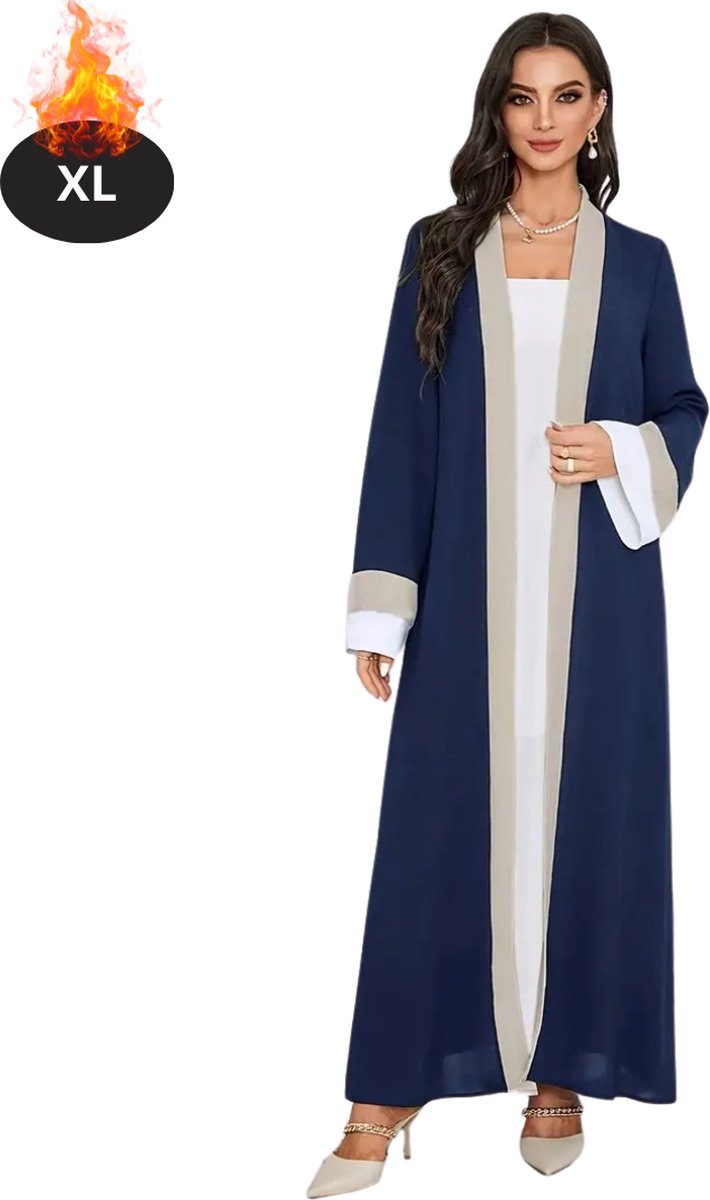 Nivard Islamitische Kleding - Djellaba Dames - Moslim Kleding - Arabisch Dames Kaftan - Alhamdulillah - XL