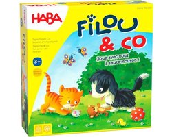 Haba !!! Jeu - Filou & Co (Frans) = Duits 1307024001 - Nederlands 1307024003.