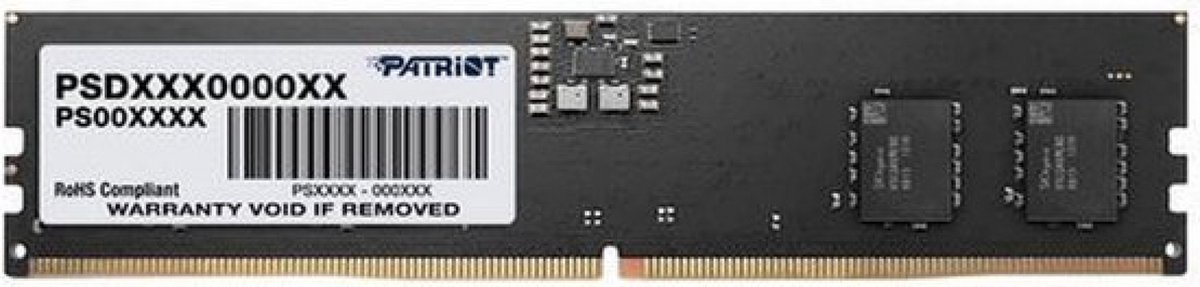Patriot Memory Signature PSD58G520041 geheugenmodule 8 GB 1 x 8 GB DDR5 5200 MHz