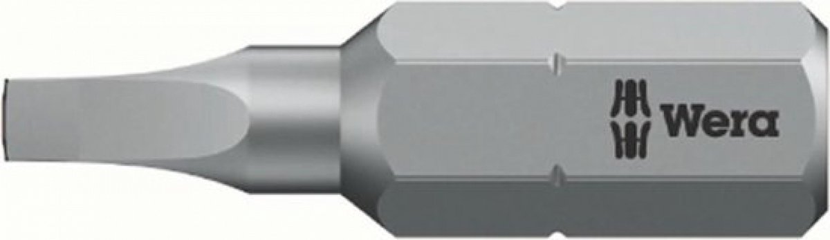 Wera 05066405001 1/4" Robertson Bit - R1 x 25mm