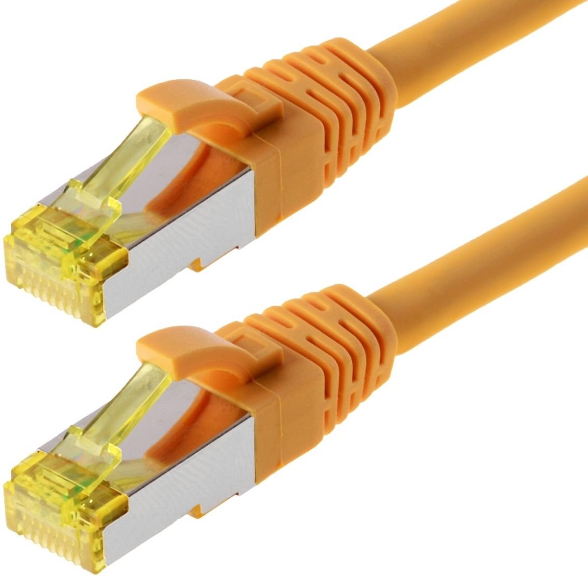 Patchkabel S/FTP Cat 6a gelb 1,5m
