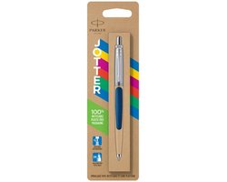Parker Jotter Originals balpen - medium punt - blauwe inkt - retro jaren 90 afwerking - 1 stuk