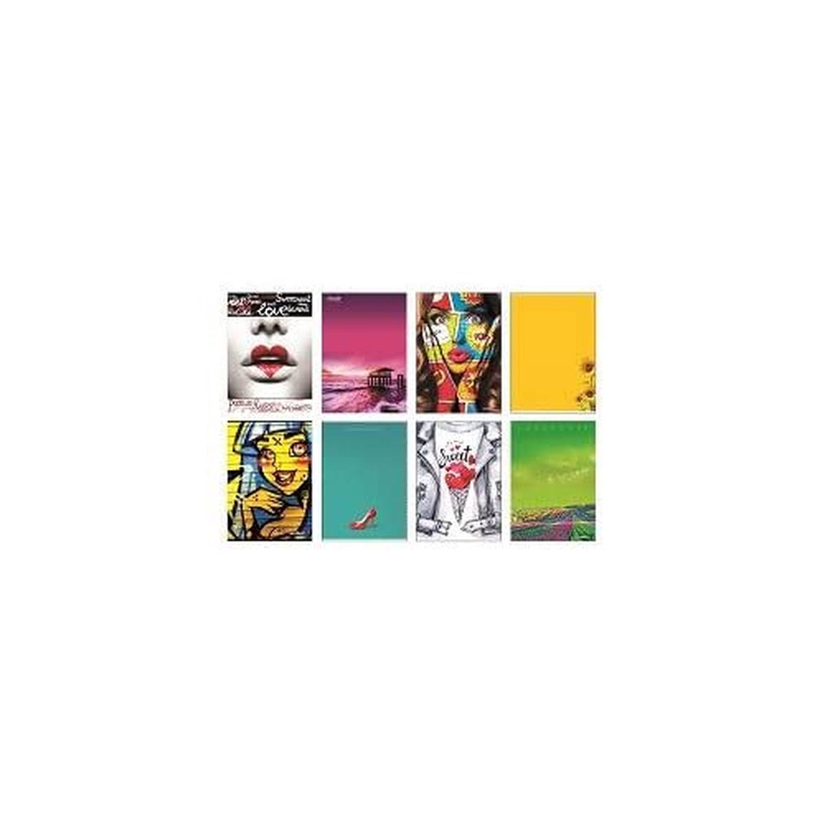 Blasetti 7067 schrijfblok & schrift A4 20 vel Verschillende kleuren