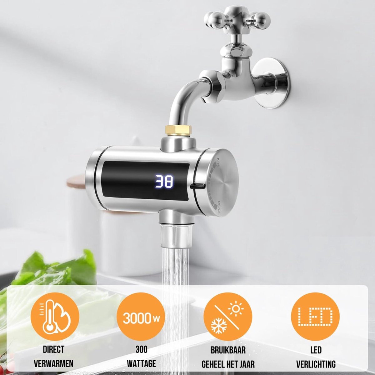 Elektrische douche boiler – Kleine kastjes voor aan de muur