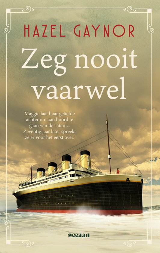 Zeg nooit vaarwel - cover