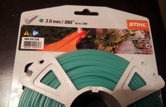 Stihl Maaidraad rond Ø 2,0 mm x 60,0 m Groen - 9302336 - 00009302336 van Stihl — afbeelding 2