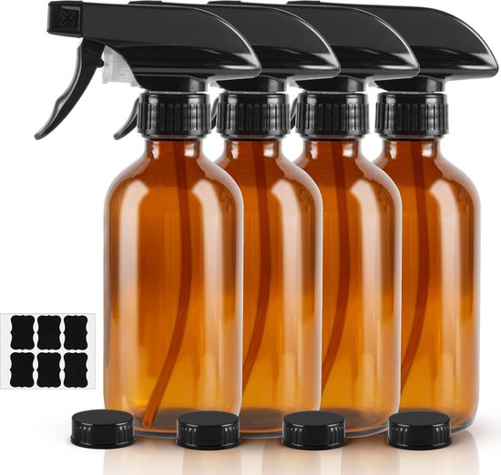 1 X 40 Ml Glazen Fles In De Vorm Van Een Ster, Inclusief Dop Hervulbaar Breekbaar Recyclebaar