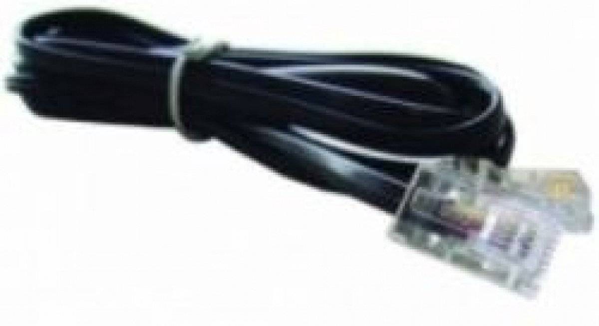 Unify RJ-45/RJ-45 netwerkkabel 4 m Cat6 Zwart