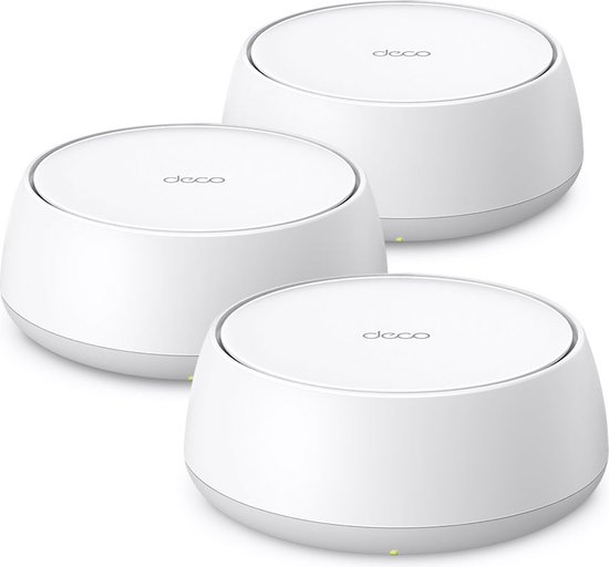 TP-Link Deco BE25 - Mesh WiFi - WiFi Versterker - WiFi 7 - 3600 Mbps - 3 pack