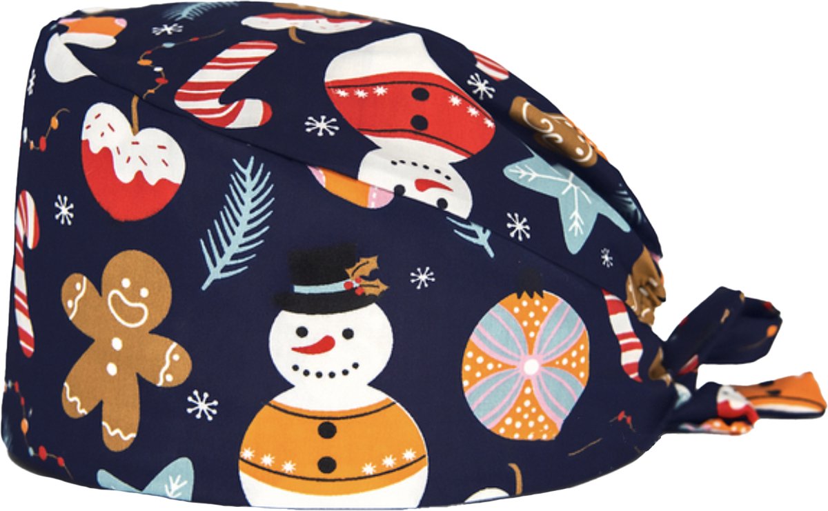MyScrubs - Scrub Cap Christmas Gingerbread