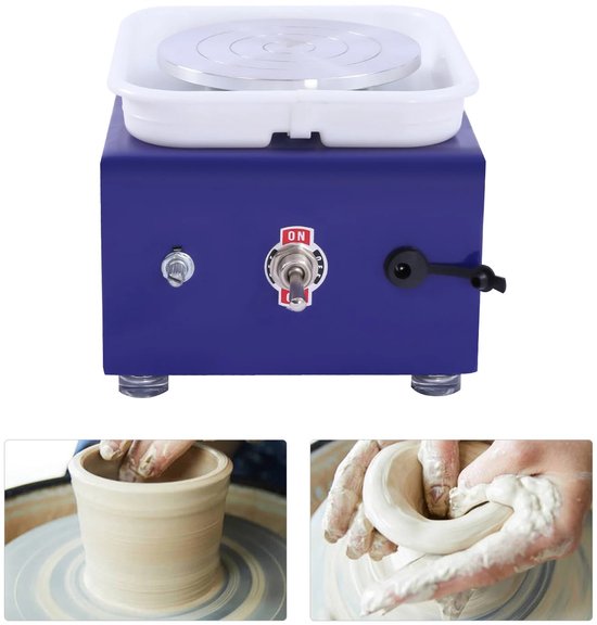 Mygroot – Elektrische Boetseertafel | Draaischijf voor Pottenbakken – Inclusief Gereedschap