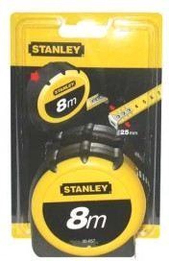 STANLEY Rolbandmaat STANLEY Tylon 8m - 25mm - 0-30-657