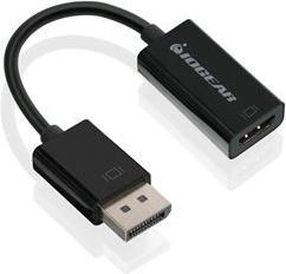 iogear GDPHD4KA tussenstuk voor kabels DisplayPort HDMI Zwart