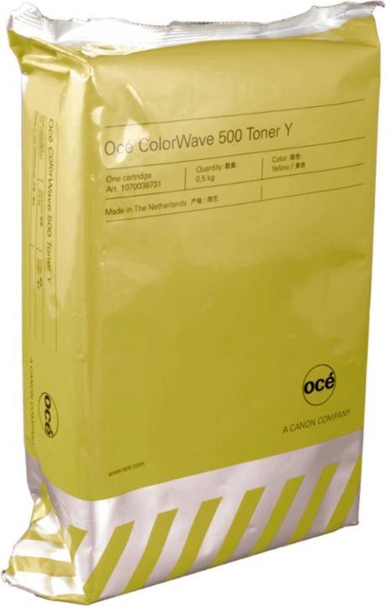 Oce 1070038731 tonercartridge 1 stuk(s) Origineel Geel