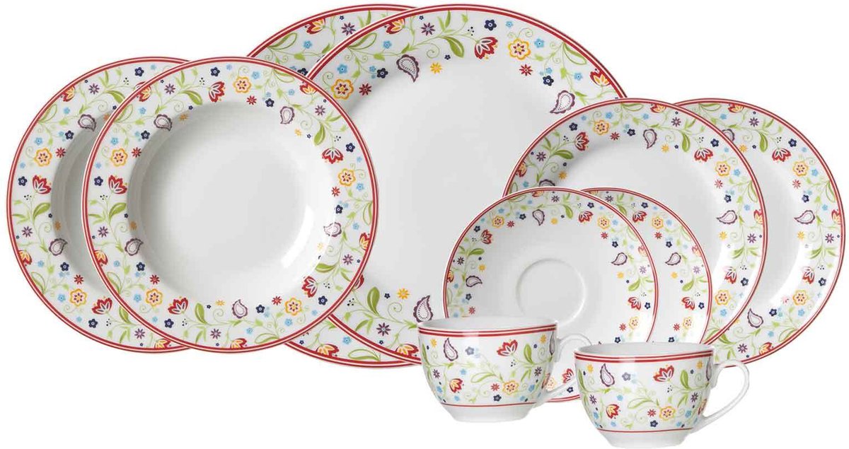 Kombiservice Shanti Doppio Set van 10