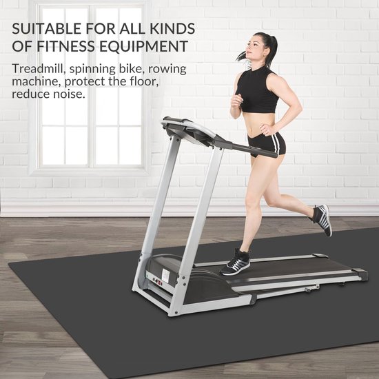 Extra grote antislip yogamat - 10mm dik, comfortabel en duurzaam voor thuisgymnastiek — afbeelding 5