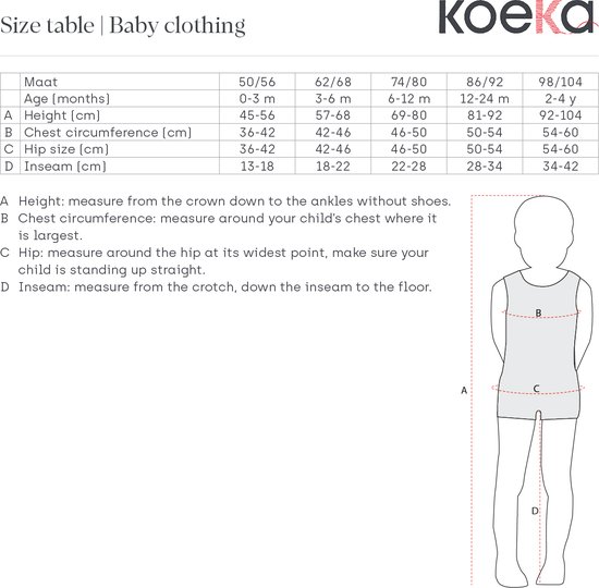 Koeka baby badjas Dijon Daily warm white 62/68 van Merkloos — afbeelding 4