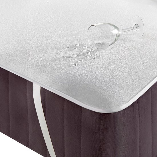 Utopia Bedding Matrasbeschermer Waterdicht, 4 Elastische Hoeken Ademend Matrasbeschermhoes Wit 140 X 190 Cm 2582457475