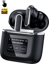 Bol.com WERYOU TouchTone - Draadloze Bluetooth Oordopjes - Hardloop Oortjes - Noise Cancelling - BT 5.4 - IPX5 - Zwart - voor iP... aanbieding