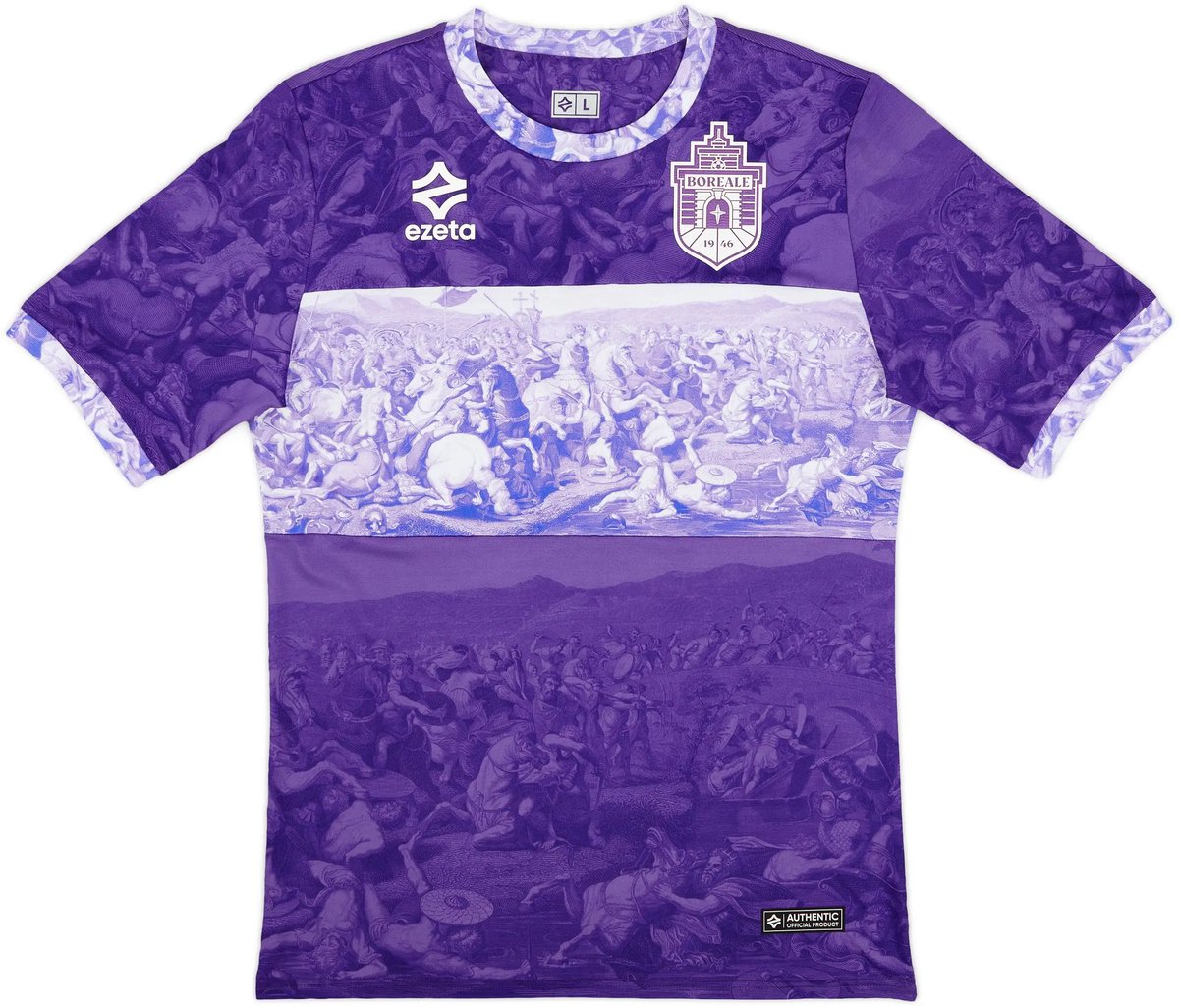 Boreale Thuisshirt 2024 - Italië Voetbalshirt - Boreale - Maat S - Ezeta - Globalsoccershop