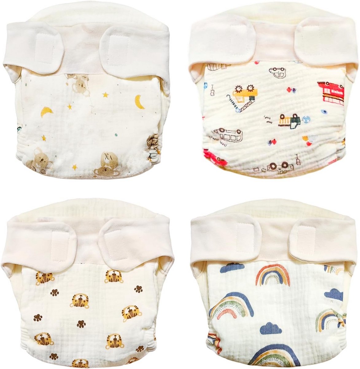 4-Delige Trainingsbroekjes voor Zindelijkheidstraining Baby's en Peuters (5-9 kg)