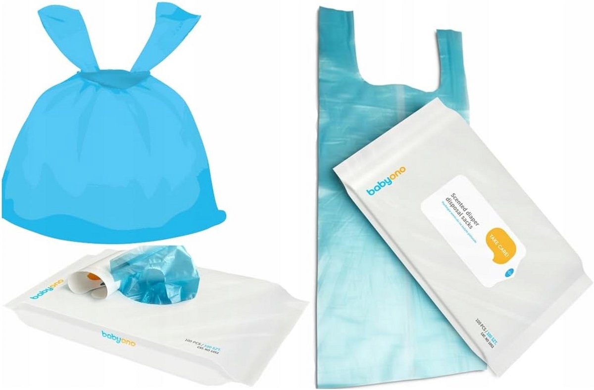Geurabsorberende Wegwerp Luiertasjes voor Babyverzorging