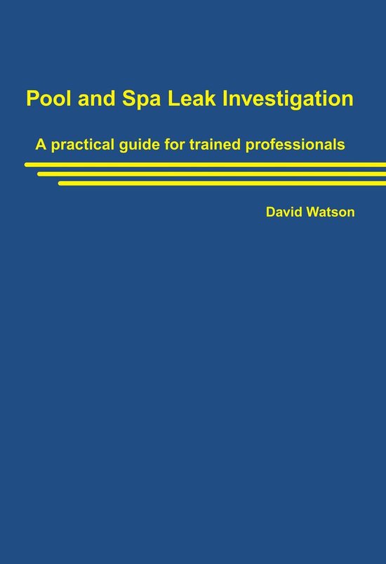 Pool and Spa Leak Investigation - cover