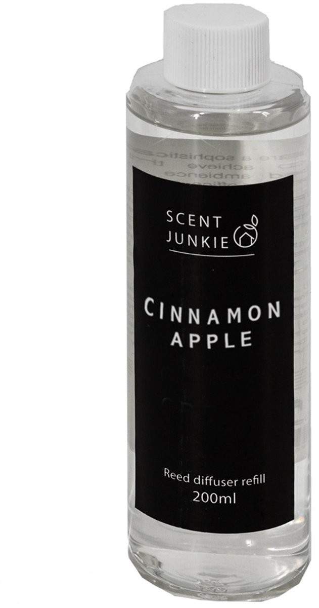 Geurdiffuser refill 200ml apple cinnamon