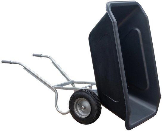 Volume kruiwagen HDPE 350L. 2 wiel van Merkloos	 — afbeelding 3
