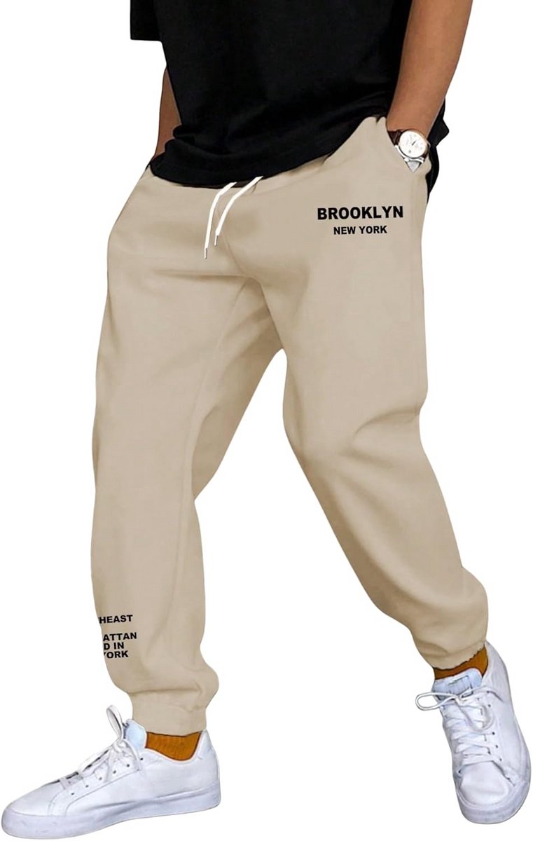 Comfortabele Heren Joggingbroek met Print