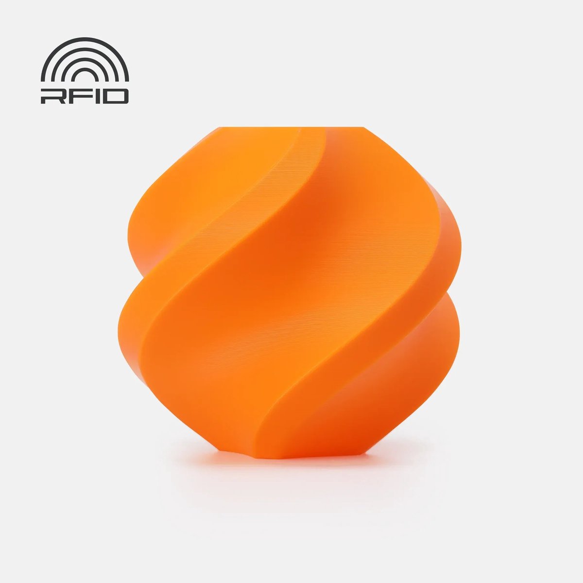 Bambu Lab - PLA Basic 1.75mm Filament – 1kg – pompoen oranje (pumpkin orange) - zonder spoel