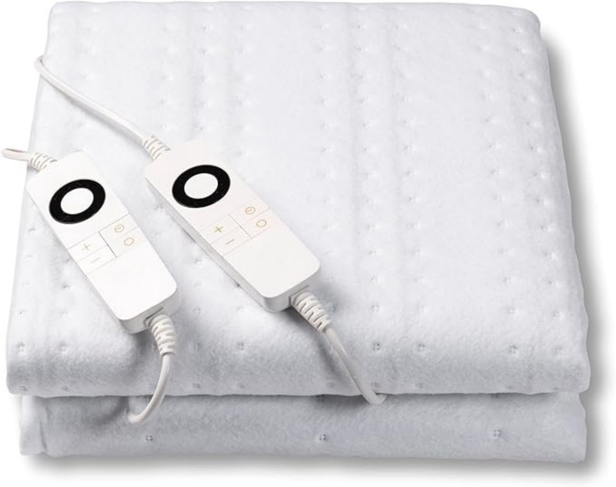 Core® Elektrische Deken 2 Persoons - Elektrische Deken - Deken - Wit -45cm x 35cm x 15cm
