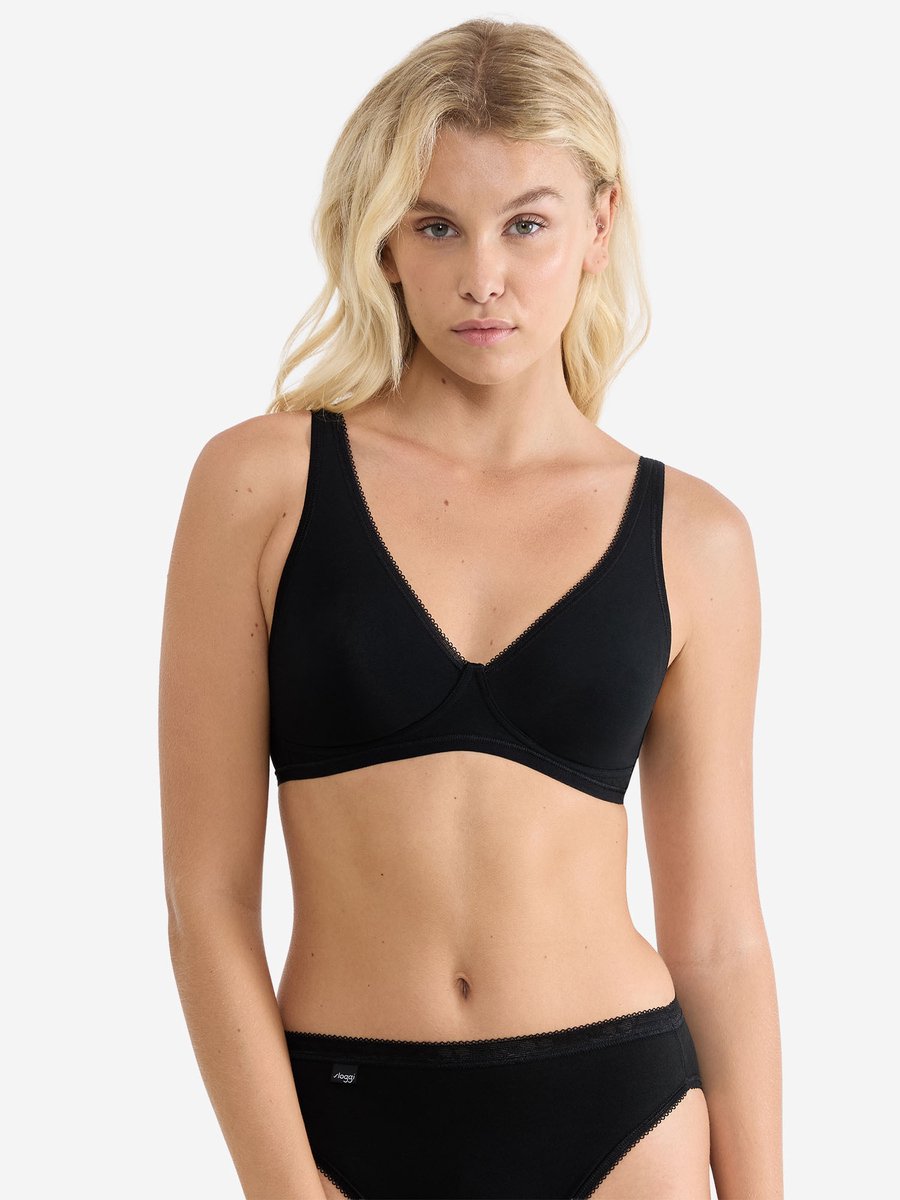 Sloggi Bügelloser BH Originals Basic H Zwart