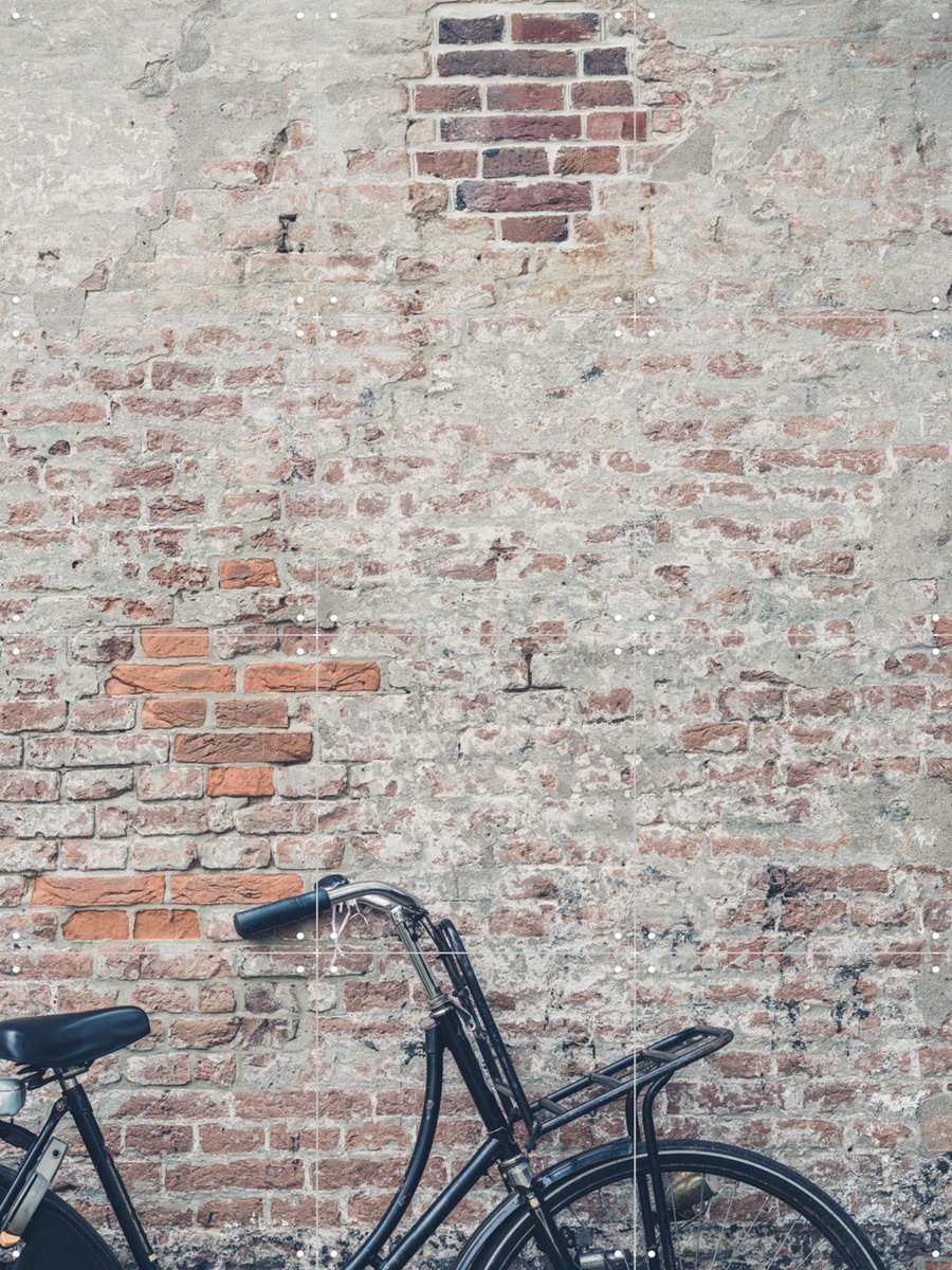 IXXI Dutch Bike, Photolovers - 60 x 80 cm - Gratis ophangtool - Grote wanddecoratie en posters - Fotografie, Vintage,